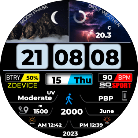 watchface created by user