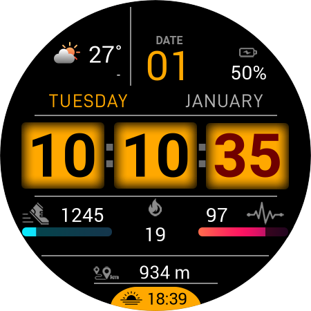 watchface created by user