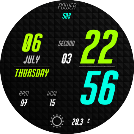 watchface created by user