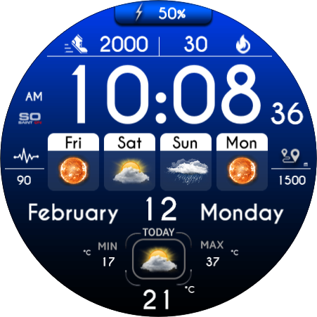 watchface created by user