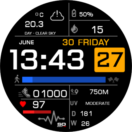 watchface created by user