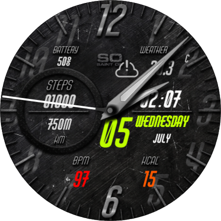 watchface created by user