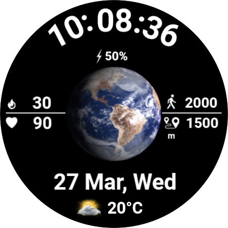 watchface created by user